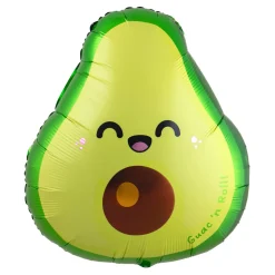 Folieballong, avocado 52x60 cm