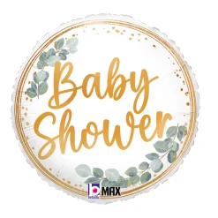 Folieballong, baby shower 46 cm