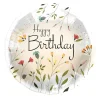 Folieballong, birthday flower field 45 cm