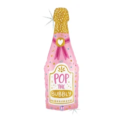 Folieballong, Bubbly Champagne Bottle 91 cm