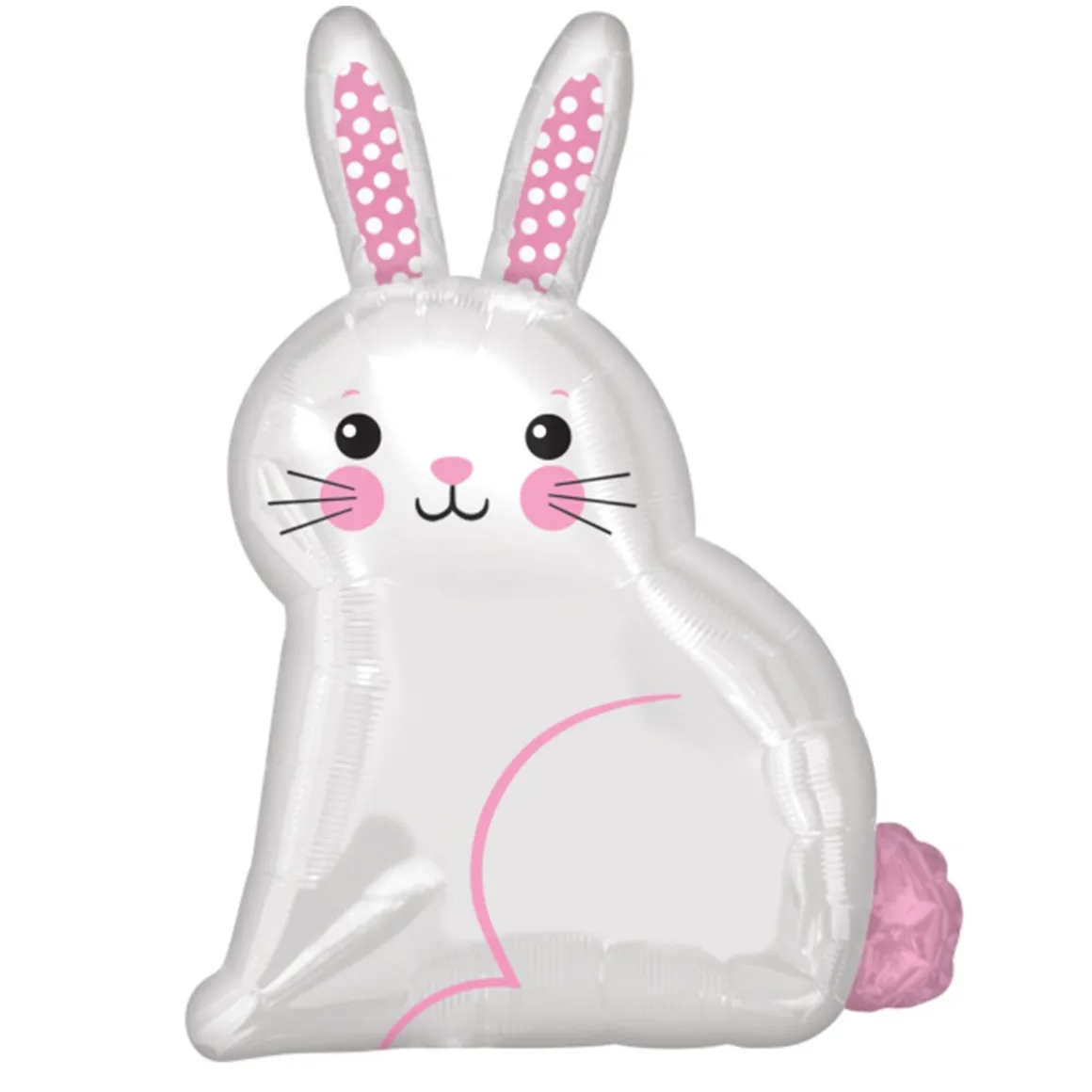 Folieballong, bunny 40x55 cm