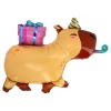 Folieballong, capybara 69x50 cm