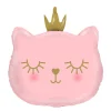 Folieballong, cat princess pink 66 cm