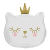 Folieballong, cat princess white 66 cm