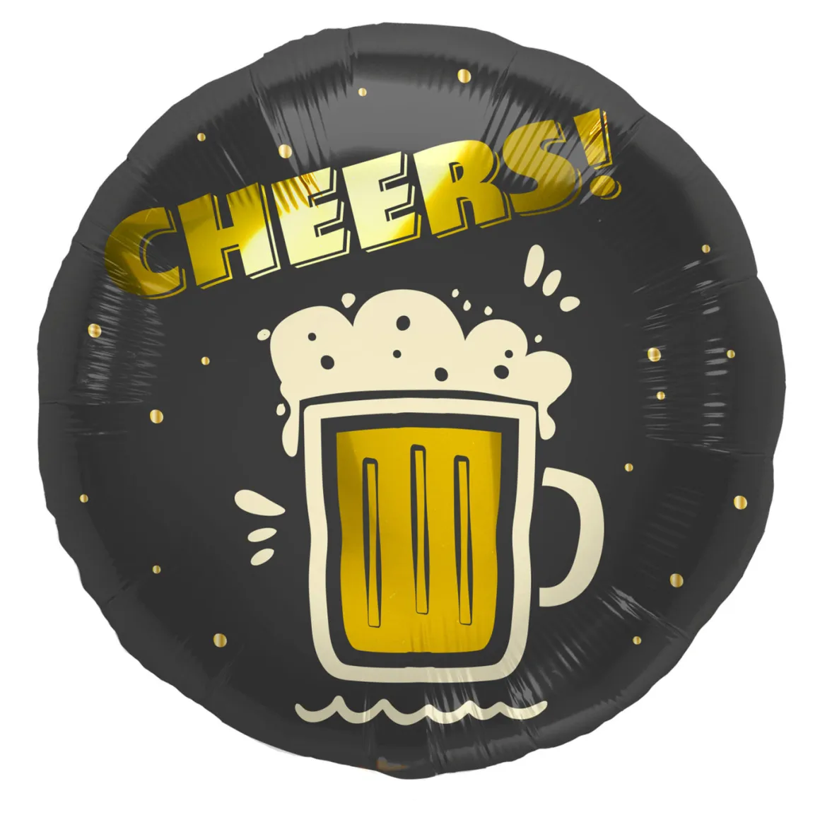 Folieballong, cheers beer 45 cm