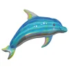 Folieballong, delfin blå 73x68 cm