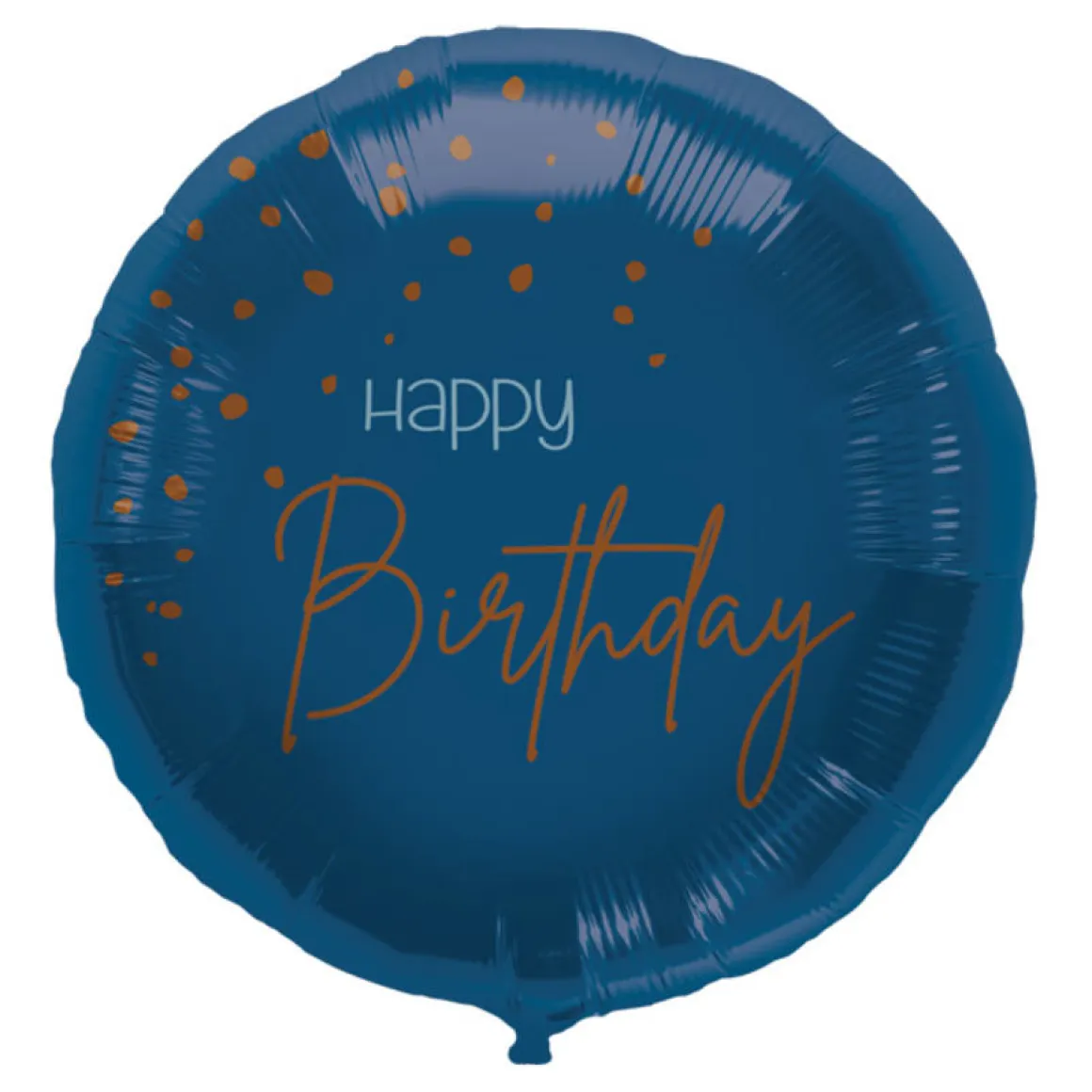 Folieballong, elegant true blue 45 cm