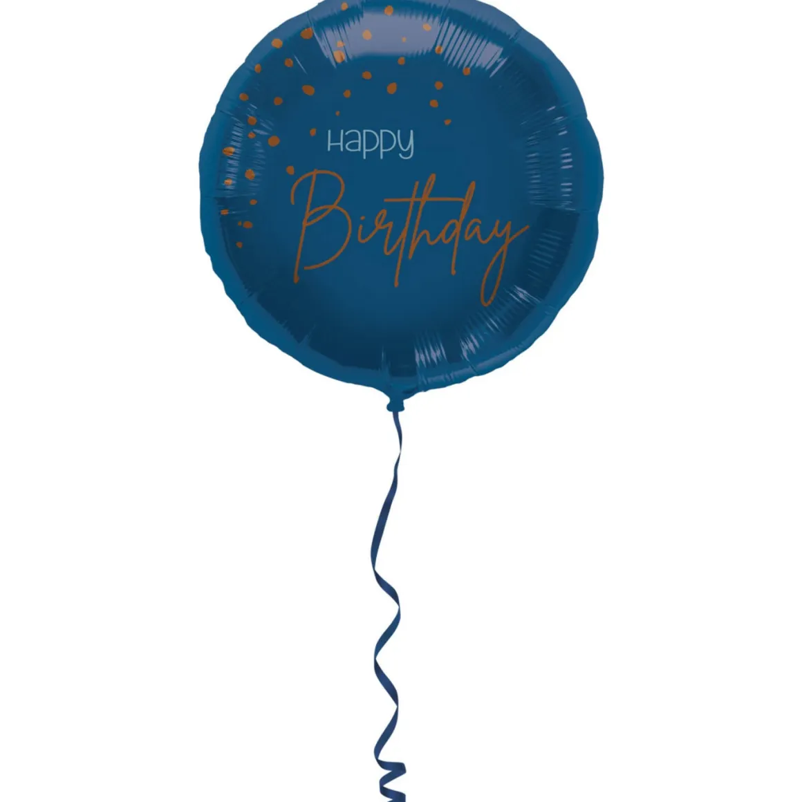 Folieballong, elegant true blue 45 cm