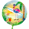 Folieballong, flamingo 45 cm