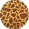 Folieballong, giraffmönster 43 cm