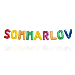 Folieballong, girlang sommarlov 35 cm