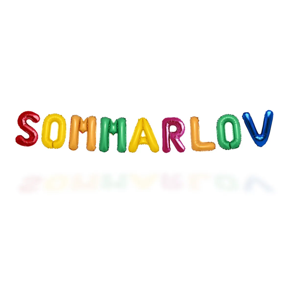 Folieballong, girlang sommarlov 35 cm