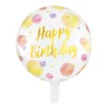 Folieballong, happy birthday prickar 46 cm