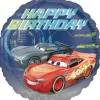 Folieballong, happy birthday Cars 43 cm