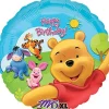 Folieballong, happy birthday Nalle Puh 43 cm