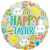 Folieballong, happy easter 43 cm