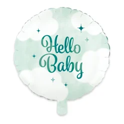 Folieballong, hello baby 46 cm