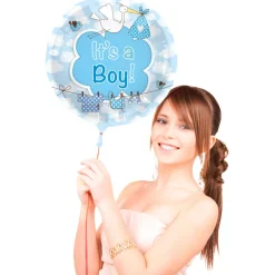 Folieballong, it's a boy 43 cm