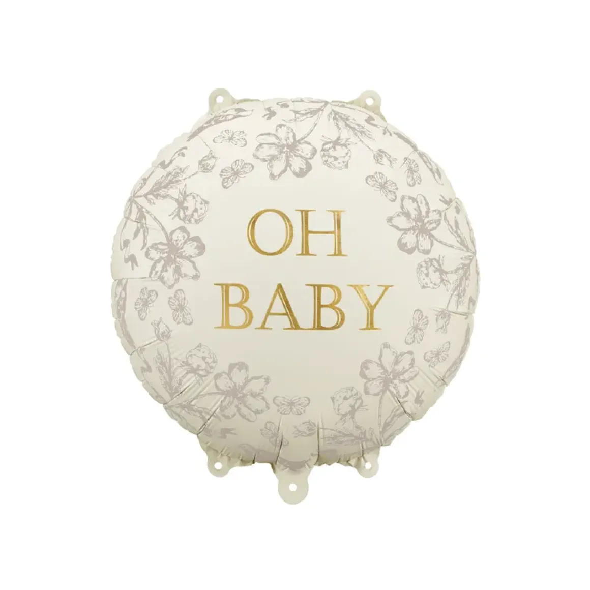 Folieballong, Oh baby 35x35 cm