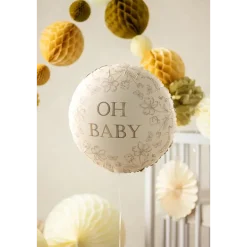 Folieballong, Oh baby 35x35 cm