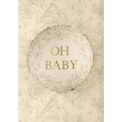 Folieballong, Oh baby 35x35 cm