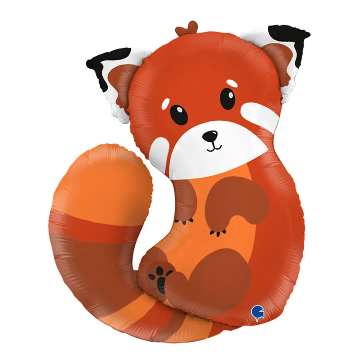 Folieballong, Red Panda Shape 72 cm