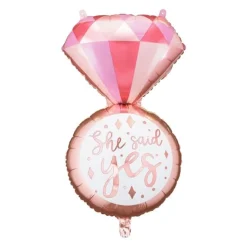 Folieballong, ring 41x72 cm