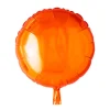Folieballong, rund orange 45 cm