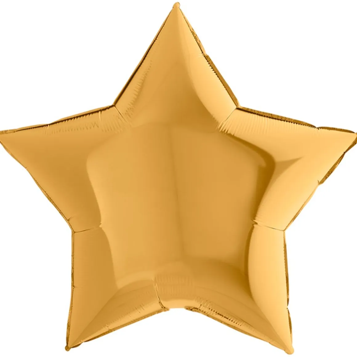 Folieballong, stjärna guld 91 cm