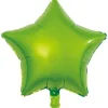 Folieballong, stjärna ljusgrön 45 cm