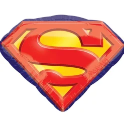 Folieballong, superman 66x50 cm