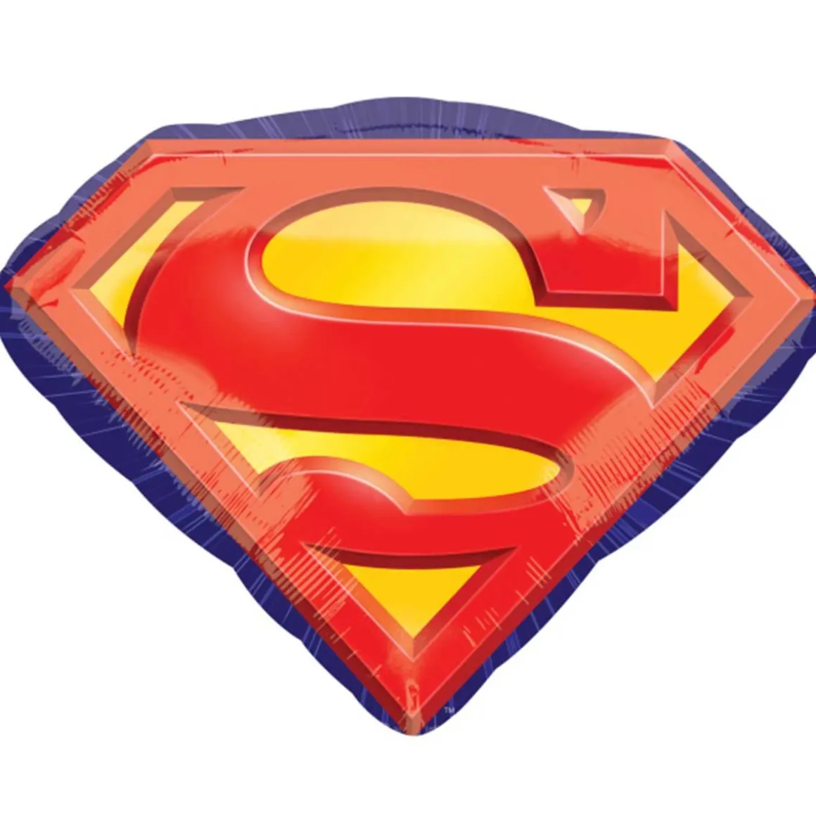 Folieballong, superman 66x50 cm