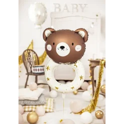 Folieballong, teddybear 61x88 cm