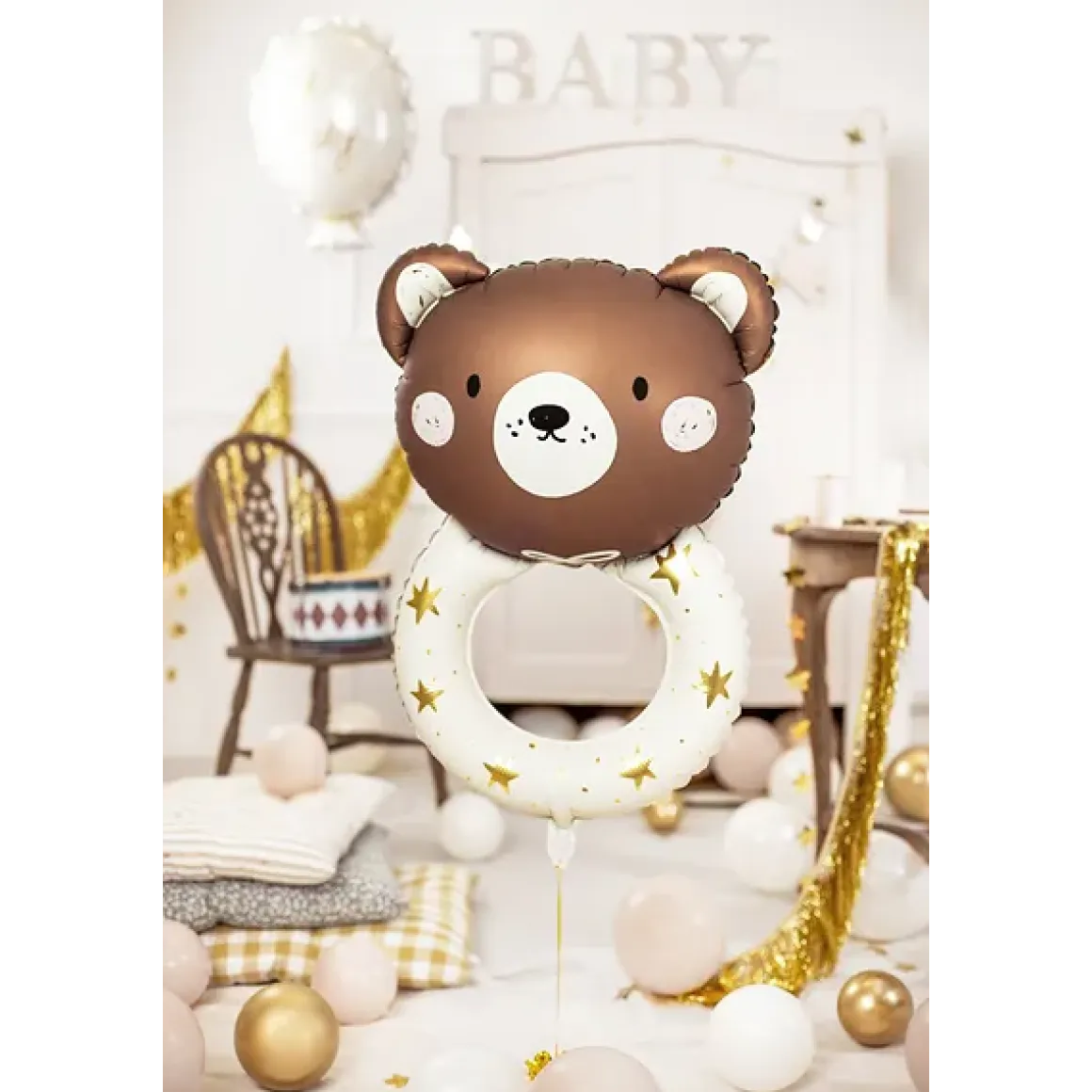 Folieballong, teddybear 61x88 cm