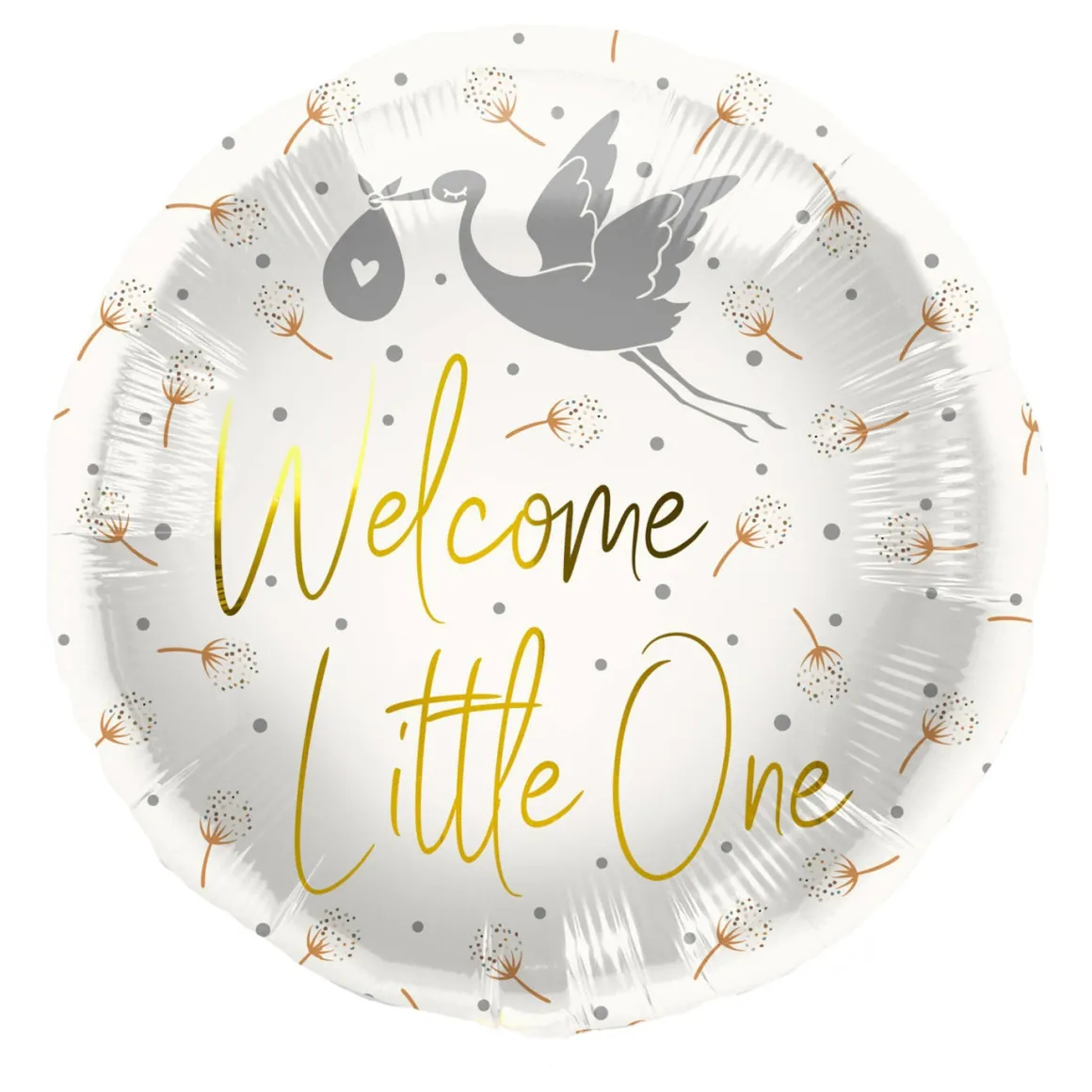 Folieballong, welcome little one 45 cm