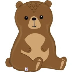 Folieballong, Woodland Bear 86 cm