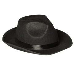 Gangsterhatt, svart