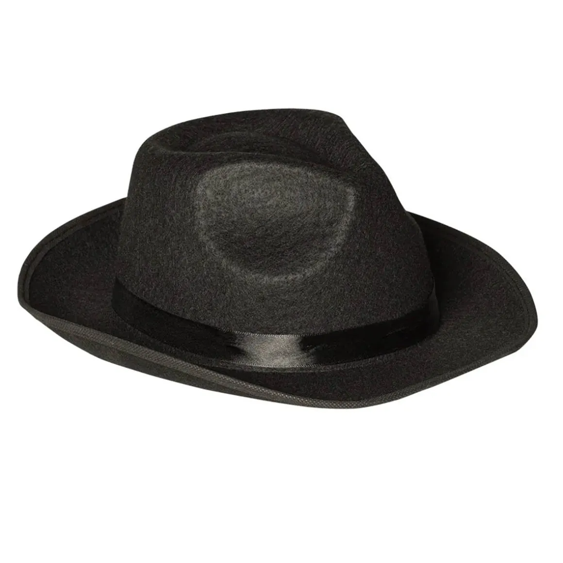 Gangsterhatt, svart