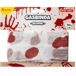 Gasbinda, blodig 450 cm