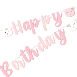 Girlang, happy birthday katt 250 cm