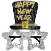 Glasögon, happy new year silver