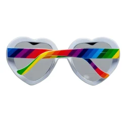 Glasögon, rainbow heart