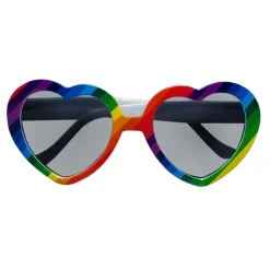 Glasögon, rainbow heart
