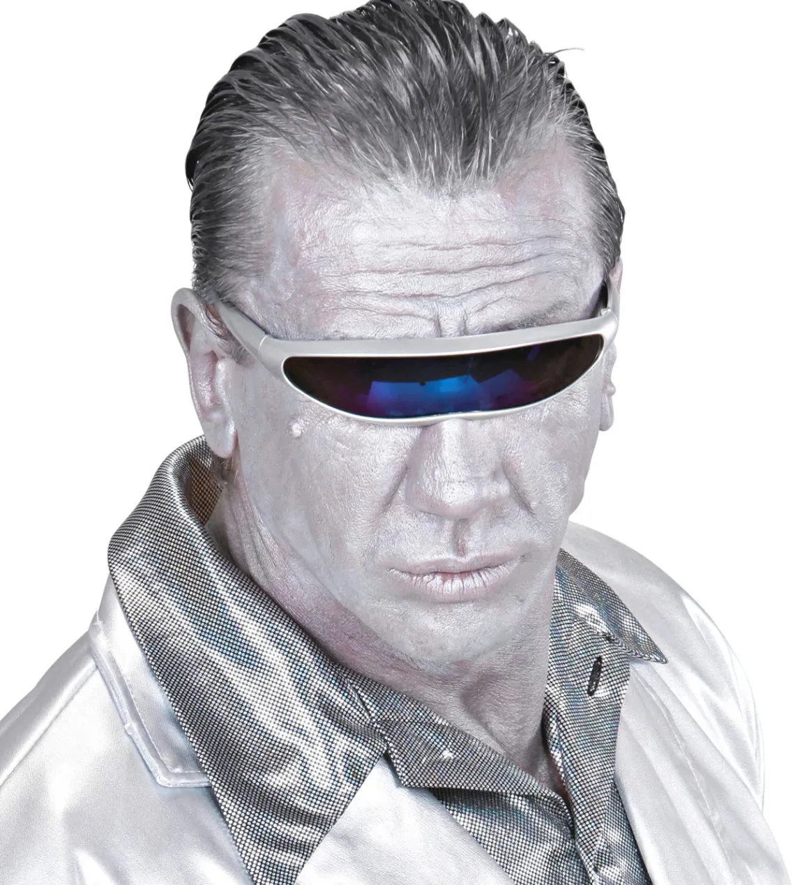 Glasögon, robot silver