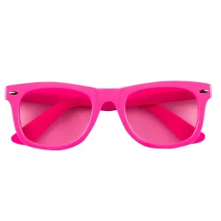Glasögon, rosa neon 80-tal