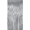 Glitterdraperi, silver 1x2 m