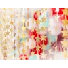 Glitterdraperi, stjärnor guld 100x245 cm