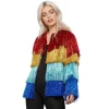 Glitterjacka, Fever regnbåge L/XL