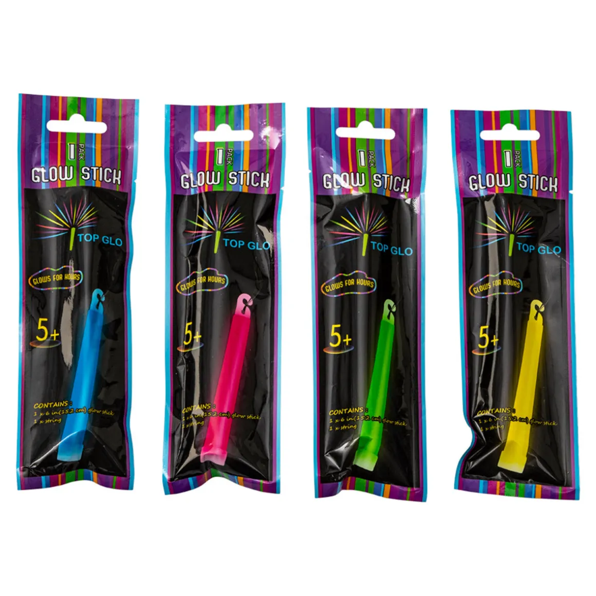 Glowstick med snöre, 1 st