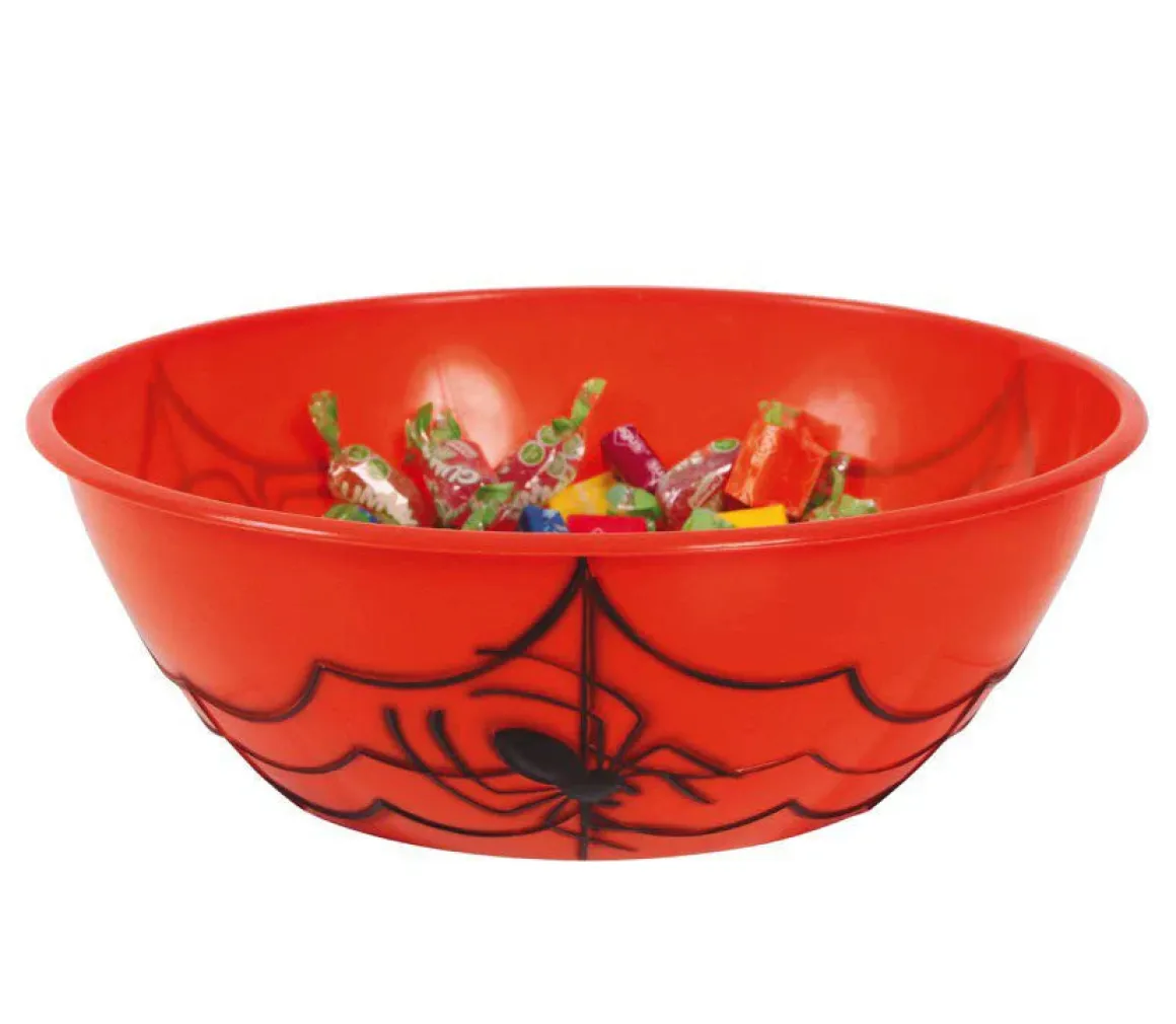Godisskål, spindel orange